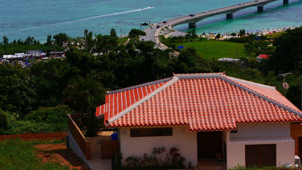 Ocean Hills Kouri Hotel Nakijin Exterior foto