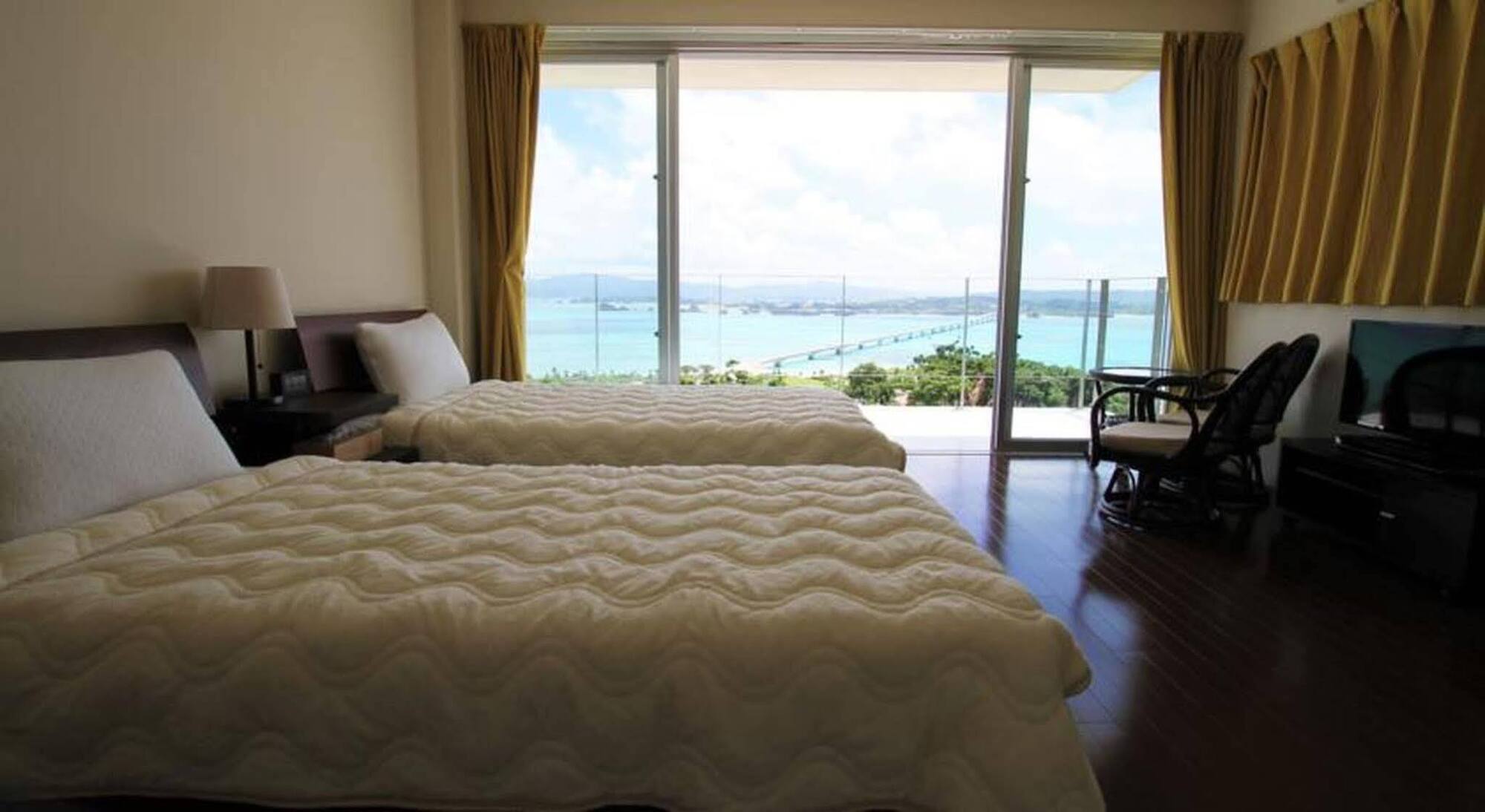 Ocean Hills Kouri Hotel Nakijin Exterior foto